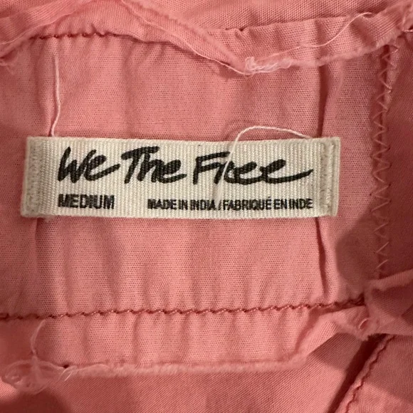 Free People We The Free Happy Hour Poplin Top Oversized Top - Picture 4 of 4